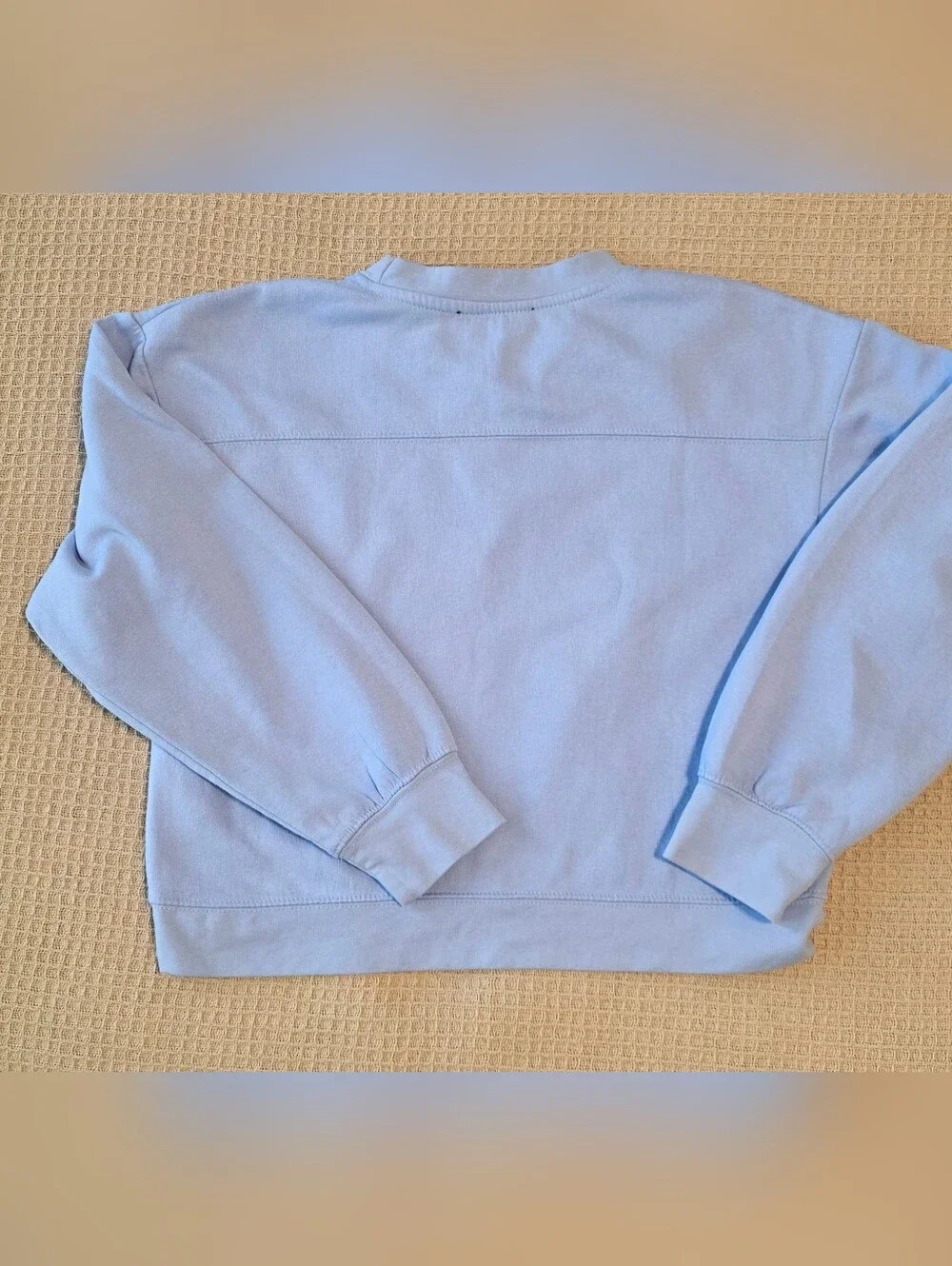 Zara Baby Blue Matching Sweat Set Size Small Cozy Lounge Set